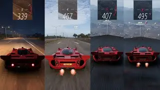 FORZA HORIZON 5 - 1970 FERRARI 512S TOP SPEED COMPILATION - STOCK VS TUNED