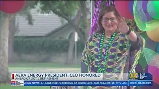 Aera Energy President, CEO honored ahead of retirement