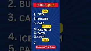 Can You Guess The Food By Emoji | Quizz Game | Brain Bolt #quiz #guessthesnack #trivia #foodemoji