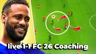 EA FC 26 1 on 1 gameplay COACHING/GAMEPLAY LIVE