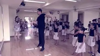 Nanchong. Latin school. My students. Rumba. Denis Dunaev. Latin Dance in China