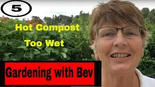 Hot Composting, Day 5, Too Wet