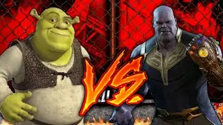 SHREK vs THANOS | WWE 2K22 | TheRivED
