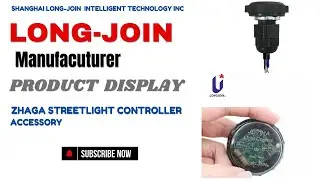 Introducing the newest model of Longjoin's JL-700T locking socket (pin version)#zhaga #photocell