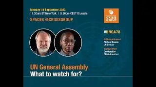 UN General Assembly: What to Watch for?