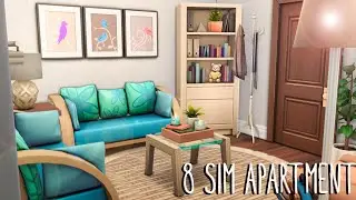 8 Sim Apartment 🧸💕 // Sims 4 Apartment Renovation