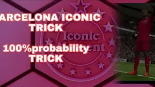 Barcelona Iconic moment trick ||100%Probability Trick Samuel Eto&acute;o, Puyol, Xavi  pes Trick