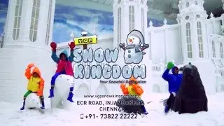 Experience real snowfall at VGP Snow Kingdom - Snow Theme Park