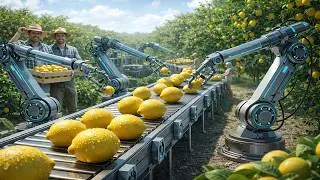 Lemon Farming Process From Seed to Restaurant  Modern Agriculture Documentary