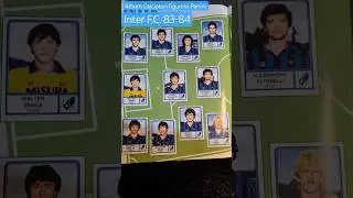 Inter F.C. figurine 83-84 Album Calciatori Panini, la storia del calcio in immagini -  SerieA