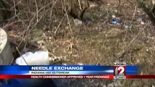 Health commissioner approves needle exchange program extension