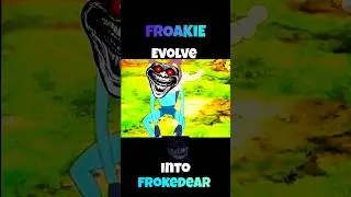 FROAKIE EVOLVE INTO FROGADIER | FROGADIER X TROLL FACE #pokemon #shortvideo #trollface ||VAF