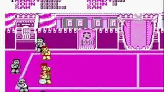 Super Dodgeball (NES) Final Match + Ending