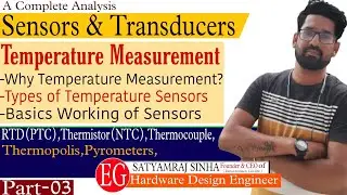 Temperature Measurement Devices | RTD,Thermistor, Thermocouple,Thermopolis & Pyrometer in Hindi