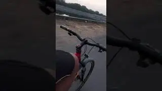 Bicycle (Schnell Crash 4.0) Ride along Narmada Canal  near Adalaj @  Beautiful Evening 🚵🌅  5/11/2021