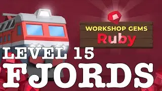TRAIN VALLEY 2 | DLC: WORKSHOP GEMS RUBY: LEVEL 15 - FJORDS | 5 STARS