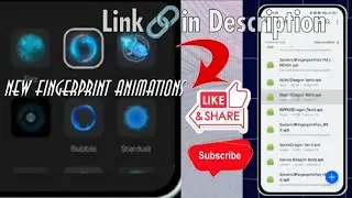 Apply 10+ New Fingerprint Animations for OPPO,ONEPLUS,REALME