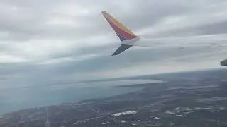 Southwest Boeing 737 MAX 8 takeoff from MDW-JAX