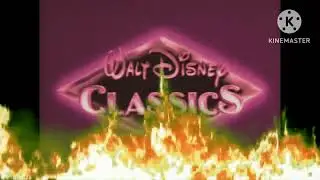 Walt disney classic logo (MICKEY DEATH IN FIRE)