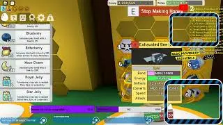 This noob plays Bee Swarm Sim hehe