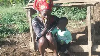 Happy sunny day#Afternoon duties in the village#African village life