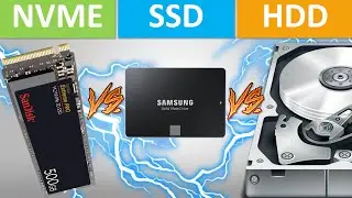 Disque dur VS SSD VS NVME : Comparatif et recommandations