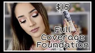 NYX Won't Stop Can't Stop Foundation Review + First Impression