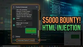 HTML Injection in support chat | Real POC-Bug Bounty