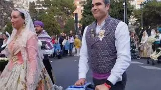 Fallas Valencia 2023 - Ofrenda de flores
