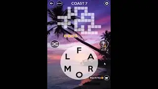 Wordscapes Coast 7 Answers