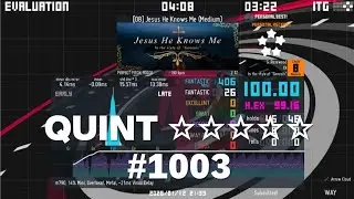 WAY - [08] Jesus He Knows Me (Blue Shift Phase 2) QUINT ☆☆☆☆☆ #1003 (100.00 EX/99.16 H. EX)