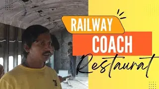 Railway coach me bnaya ja rha hai restaurant 🙂😯🫡