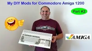 My DIY Mods for Commodore Amiga 1200 Pico ATX PSU SD card and more (part 2)