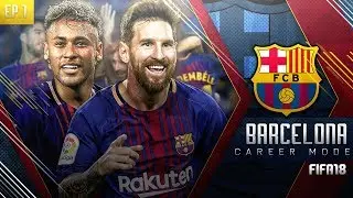 FIFA 18 Barcelona Career Mode - EP1 - Neymar Returns To Barcelona!! Record Breaking &pound;200m Signing!!