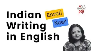 Indian Writing In English | Certificate Crash Course | Starting from 8th Sep 🎭 #monamimukherjee