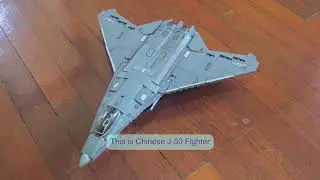 Sembo 202280 J-50 Chinese Fighter Jet 6th Generation