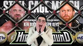 Joseph Keys vs Ken Dixon - Steel Cage MCW Title Match: MCW Higher Ground 2025 (Commentary)