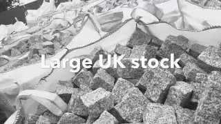 Top Quality Granite Setts UK Stock. (4K product video presentation)