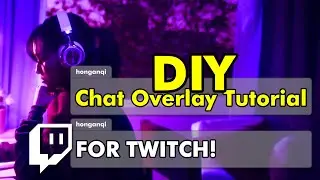 Руководство по созданию оверлея для чата TWITCH для OBS! Сделай сам #obs #twitch #twitchchat