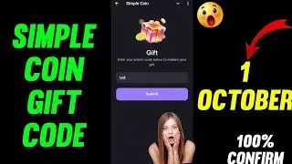 Simple Coin Promo Code 1 October 30,000 SMPL | Simple Coin withdraw process | Simple coin Auction