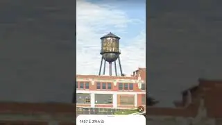 Morgan chase building water tower (fake)
