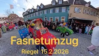 👺 Fasnetumzug  - Riegel 15.2.2026