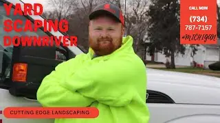 Yardscaping in Downriver MI with Cutting Edge