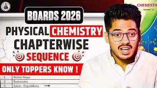 🔥Class 12th Chemistry: Use This To Score 95% 🔥 | For Toppers Only 🚀 By :- Abhishek Sir Chemistry ASC