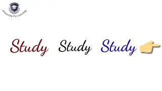Study To Success | Follow Your Passion.