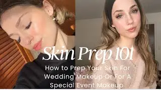 How To Prep Your Skin Before Makeup|| Skin 101 #skincare #skinprep #makeup #2025 #bridalmakeup