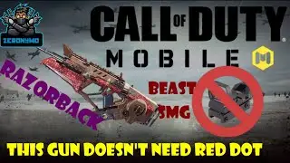 Razorback SMG | Iron sight Gameplay | CODM