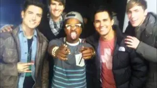 Pictures of Behind the scenes of Big Time Rush's music sounds better with you Music Video FT MANN