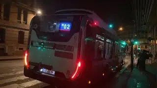Bus RATP — Ligne N02 — Circulaire — URBANWAY 12 HYD — N•6005