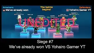 [UNEDITED VERSION] PG3D Siege #7 (WAW vs Yohairo Gamer YT)